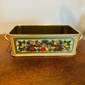 Vintage Teleflora Golden Dish Holder for PYREX 213